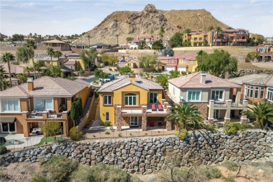 BEAUTIFUL LAKE LAS VEGAS Golf Front & Mountain Views! Courtyard on Reflection Bay Golf Club in Nevada - for sale on GolfHomes.com, golf home, golf lot