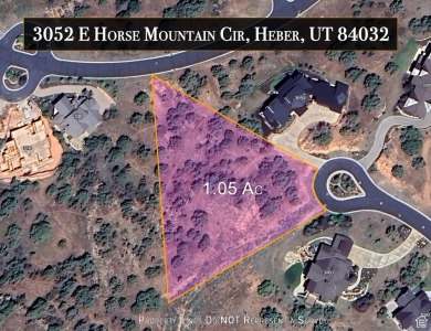 Property highlights a premium piece of land and is one of the on Red Ledges Golf Club in Utah - for sale on GolfHomes.com, golf home, golf lot