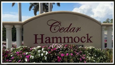 You must see this Beautiful turnkey-furnished 2 bedroom, top on Cedar Hammock Golf and Country Club in Florida - for sale on GolfHomes.com, golf home, golf lot
