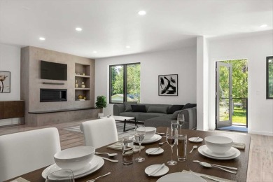 This chic and stylish architecturally designed Townhouse boasts on Whitefish Lake Golf Club in Montana - for sale on GolfHomes.com, golf home, golf lot