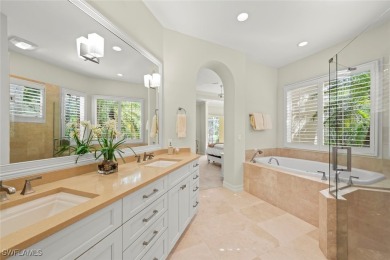 Enjoy elegant, one-level living with unobstructed panoramic on The Sanctuary Golf Club in Florida - for sale on GolfHomes.com, golf home, golf lot