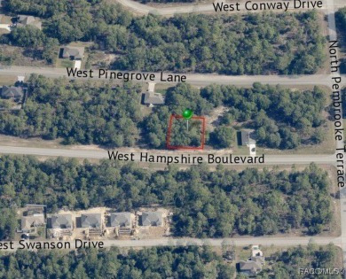 Oversized quarter-acre homesite in Citrus Springs offering an on Citrus Springs Country Club in Florida - for sale on GolfHomes.com, golf home, golf lot