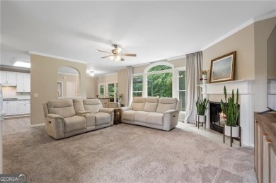 Welcome to this beautifully updated brick-front home offering a on Hamilton Mill Golf Club in Georgia - for sale on GolfHomes.com, golf home, golf lot