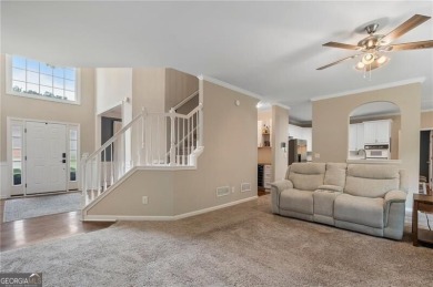 Welcome to this beautifully updated brick-front home offering a on Hamilton Mill Golf Club in Georgia - for sale on GolfHomes.com, golf home, golf lot