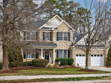 Recently updated and move-in ready, this stunning 4-bedroom, 3 on Brier Creek Country Club in North Carolina - for sale on GolfHomes.com, golf home, golf lot