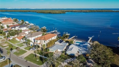 Discover unparalleled waterfront living with expansive views of on Mangrove Bay Golf Course in Florida - for sale on GolfHomes.com, golf home, golf lot