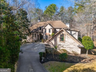 This gorgeous traditional home has it all!  Situated on 1.3 on Towne Lake Hills Golf Club in Georgia - for sale on GolfHomes.com, golf home, golf lot