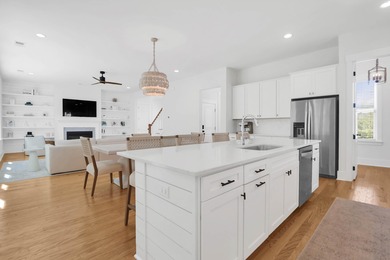 Enjoy coastal living in this better-than-new home on a private on Charleston National Golf Club in South Carolina - for sale on GolfHomes.com, golf home, golf lot