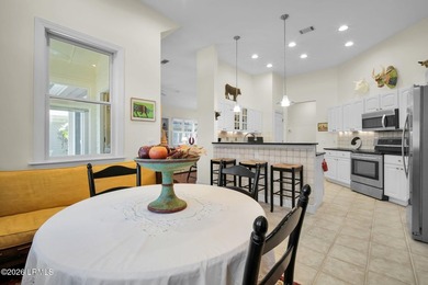 This stunning one-story, two bedroom, two bathroom residence on Dataw Island Club in South Carolina - for sale on GolfHomes.com, golf home, golf lot