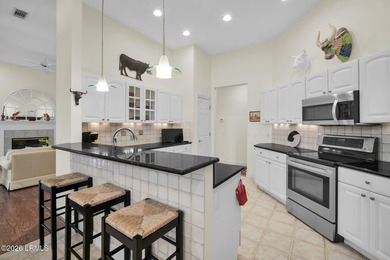 This stunning one-story, two bedroom, two bathroom residence on Dataw Island Club in South Carolina - for sale on GolfHomes.com, golf home, golf lot