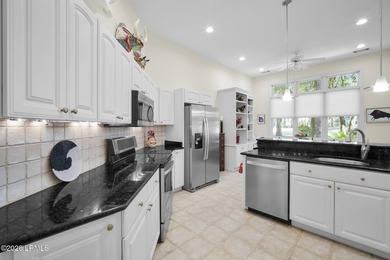 This stunning one-story, two bedroom, two bathroom residence on Dataw Island Club in South Carolina - for sale on GolfHomes.com, golf home, golf lot