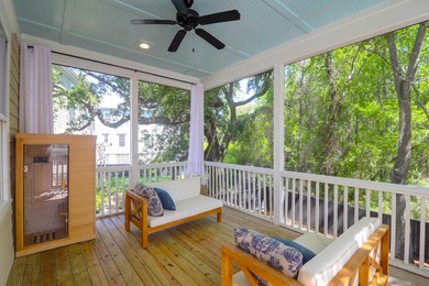 Enjoy coastal living in this better-than-new home on a private on Charleston National Golf Club in South Carolina - for sale on GolfHomes.com, golf home, golf lot