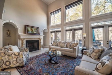 This gorgeous traditional home has it all!  Situated on 1.3 on Towne Lake Hills Golf Club in Georgia - for sale on GolfHomes.com, golf home, golf lot