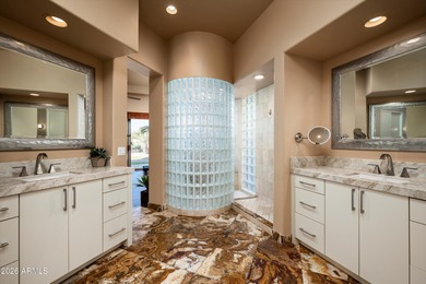 Located within the prestigious gated community of The Monument on Troon North Golf Club  in Arizona - for sale on GolfHomes.com, golf home, golf lot