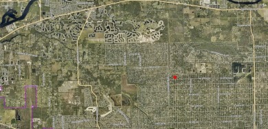 A half-acre lot only a few blocks from Sunshine Blvd. Excellent on Lehigh Resort Club in Florida - for sale on GolfHomes.com, golf home, golf lot