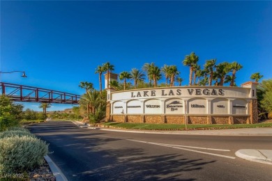 BEAUTIFUL LAKE LAS VEGAS Golf Front & Mountain Views! Courtyard on Reflection Bay Golf Club in Nevada - for sale on GolfHomes.com, golf home, golf lot