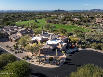 Located within the prestigious gated community of The Monument on Troon North Golf Club  in Arizona - for sale on GolfHomes.com, golf home, golf lot