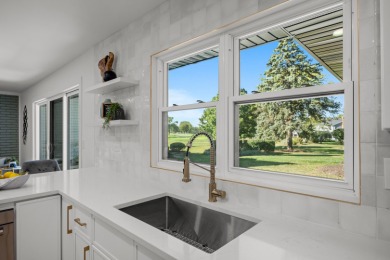 Unbelievable remodeled ranch situated on hole 15 of the Cress on Cress Creek Country Club in Illinois - for sale on GolfHomes.com, golf home, golf lot