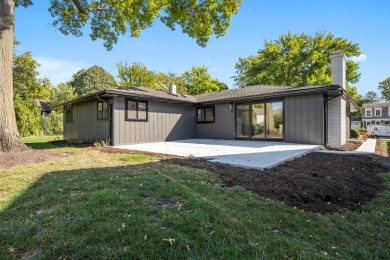 Unbelievable remodeled ranch situated on hole 15 of the Cress on Cress Creek Country Club in Illinois - for sale on GolfHomes.com, golf home, golf lot