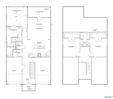 This beautiful new construction home features two separate on Southern Gayles Golf Community in Alabama - for sale on GolfHomes.com, golf home, golf lot