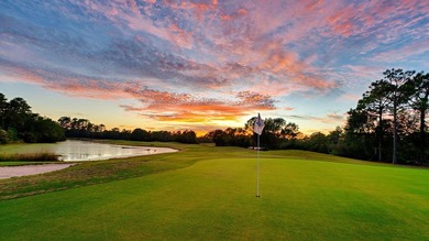 This high and dry lot overlooks a pond and the 12th green on St. James Bay in Florida - for sale on GolfHomes.com, golf home, golf lot