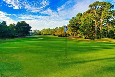 This high and dry lot overlooks a pond and the 12th green on St. James Bay in Florida - for sale on GolfHomes.com, golf home, golf lot