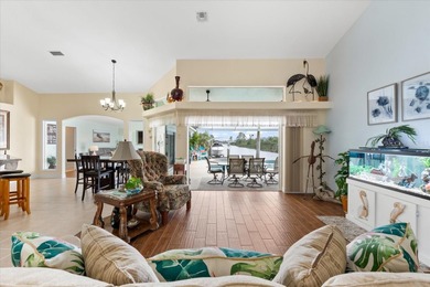 Enjoy stunning water views from nearly every angle of this on Rotonda Golf and Country Club - Long Marsh  in Florida - for sale on GolfHomes.com, golf home, golf lot