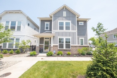 Discover modern comfort in this 6-year-old home, designed for on The Fort Golf Course in Indiana - for sale on GolfHomes.com, golf home, golf lot