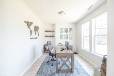 Discover modern comfort in this 6-year-old home, designed for on The Fort Golf Course in Indiana - for sale on GolfHomes.com, golf home, golf lot