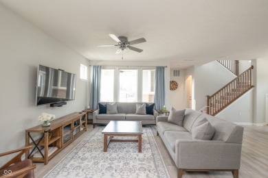 Discover modern comfort in this 6-year-old home, designed for on The Fort Golf Course in Indiana - for sale on GolfHomes.com, golf home, golf lot