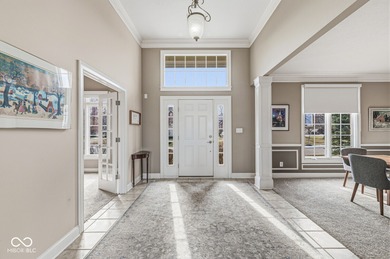 Welcome to this beautifully maintained custom home situated on on Ironwood Golf Club in Indiana - for sale on GolfHomes.com, golf home, golf lot