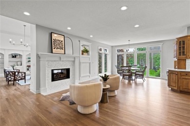 Welcome to your dream home in the highly sought-after Nottingham on Heritage Park Golf Course in Kansas - for sale on GolfHomes.com, golf home, golf lot