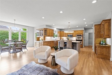 Welcome to your dream home in the highly sought-after Nottingham on Heritage Park Golf Course in Kansas - for sale on GolfHomes.com, golf home, golf lot