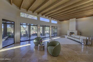 This beautifully designed single-level home blends contemporary on The Boulders Resort Golf Club in Arizona - for sale on GolfHomes.com, golf home, golf lot