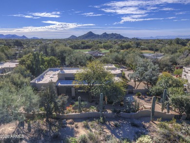 This beautifully designed single-level home blends contemporary on The Boulders Resort Golf Club in Arizona - for sale on GolfHomes.com, golf home, golf lot