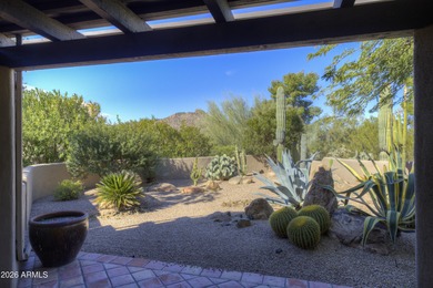 This beautifully designed single-level home blends contemporary on The Boulders Resort Golf Club in Arizona - for sale on GolfHomes.com, golf home, golf lot