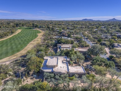 This beautifully designed single-level home blends contemporary on The Boulders Resort Golf Club in Arizona - for sale on GolfHomes.com, golf home, golf lot