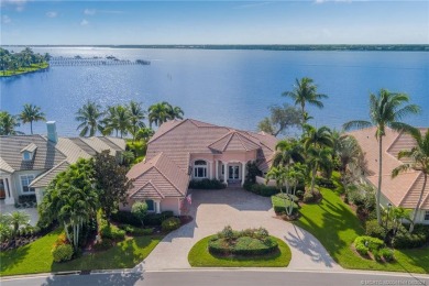 Custom Built Waterfront Paradise w/panoramic wide water views of on Santa Lucia River Club in Florida - for sale on GolfHomes.com, golf home, golf lot