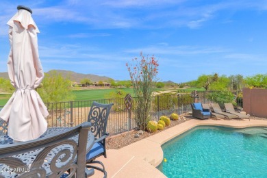 The backyard VIEWS are incredibe! The main house offers 2 on Anthem Golf and Country Club  in Arizona - for sale on GolfHomes.com, golf home, golf lot
