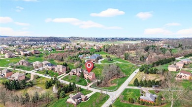 Exquisite 4BR, 5BA residence in Peters Township, perfectly on Scenic Valley Golf Course in Pennsylvania - for sale on GolfHomes.com, golf home, golf lot