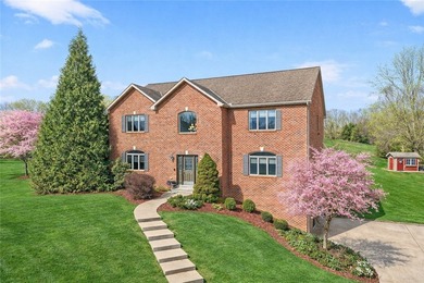 Exquisite 4BR, 5BA residence in Peters Township, perfectly on Scenic Valley Golf Course in Pennsylvania - for sale on GolfHomes.com, golf home, golf lot