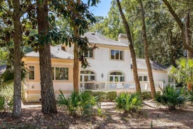 Beautifully updated, this gorgeous 4,300+ sq ft home over looks on The Seabrook Island Club in South Carolina - for sale on GolfHomes.com, golf home, golf lot