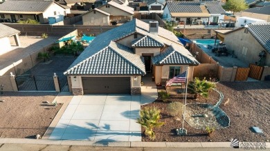 This home sweet home in the Coyote Wash area of Wellton blends on The Links At Coyote Wash in Arizona - for sale on GolfHomes.com, golf home, golf lot