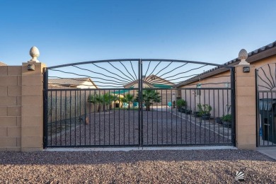 This home sweet home in the Coyote Wash area of Wellton blends on The Links At Coyote Wash in Arizona - for sale on GolfHomes.com, golf home, golf lot