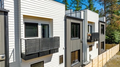 This chic and stylish architecturally designed Townhouse boasts on Whitefish Lake Golf Club in Montana - for sale on GolfHomes.com, golf home, golf lot