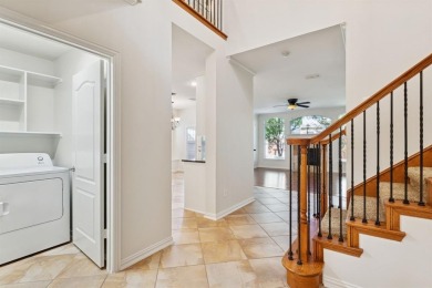 This stunning single-family home beautifully combines on Lantana Golf Club in Texas - for sale on GolfHomes.com, golf home, golf lot