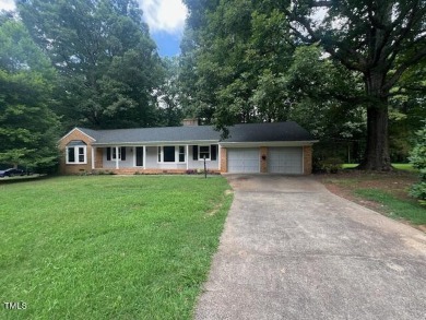 Brick Ranch home with over 2200 sq. ft. in Siler City Country on Siler City Country Club in North Carolina - for sale on GolfHomes.com, golf home, golf lot