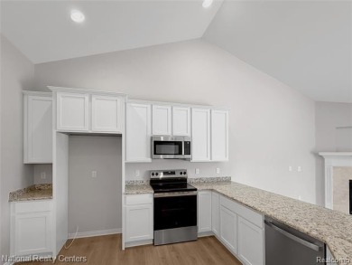 Award winning Clearview Homes just broke ground on this on Rolling Hills Golf Club in Michigan - for sale on GolfHomes.com, golf home, golf lot