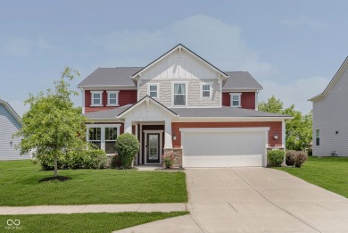 Former Beazer spec home with ALL the *bells and whistles* in on Stony Creek Golf Club in Indiana - for sale on GolfHomes.com, golf home, golf lot