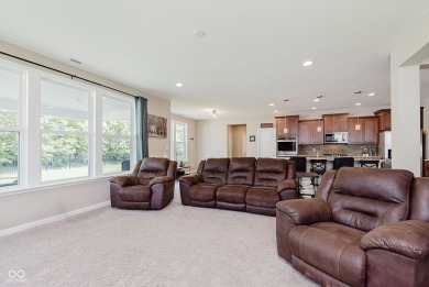 Former Beazer spec home with ALL the *bells and whistles* in on Stony Creek Golf Club in Indiana - for sale on GolfHomes.com, golf home, golf lot